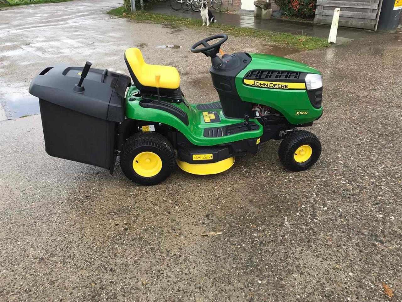 John deere x116r price new arrivals