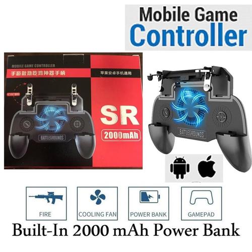 Controller per pubg+ Powerbank 2000mAh+flladitse