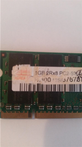 Shiten Ram Memory 2×1GB