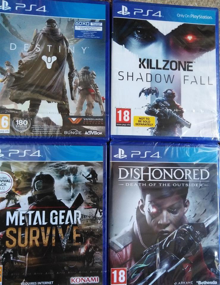 PS4 Lojra te reja brand new PS4 games Prishtin