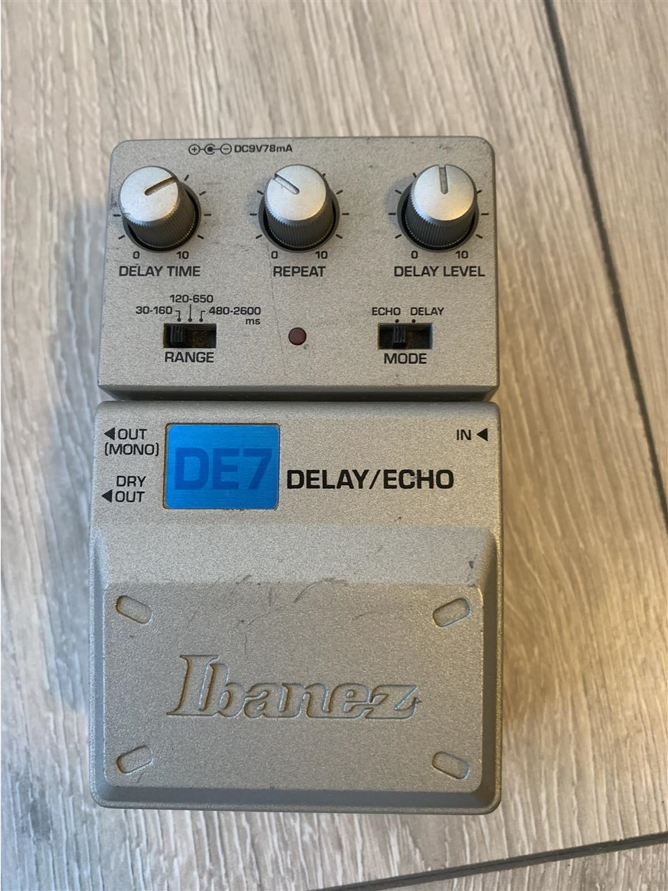 IBANEZ-DE--7--Delay--Echo
