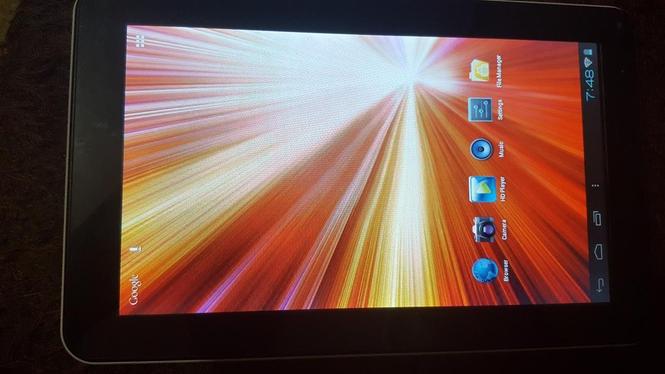 Tablet start
