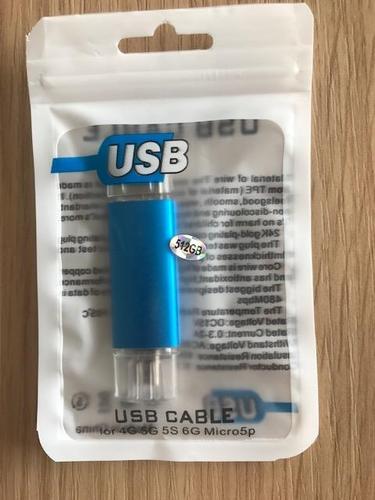 USB Memory 512 GB + Flash Drive 