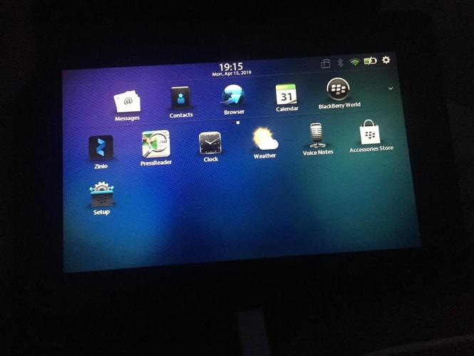 Blackberry tablet playbook