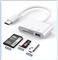 3 In 1 Micro USB Type C Adapter USB TF SD Card Reader USB-C 