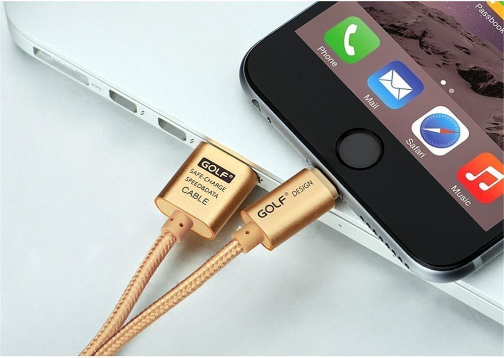 Apple-Iphone---Android--GOLF-cable-3M--300cm-