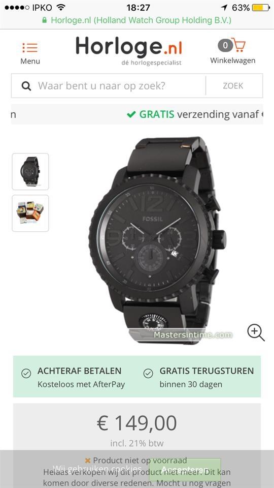 Fossil JR 1303 original Prishtin