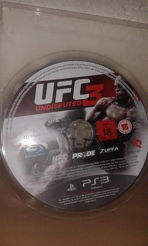UFC E PS3 