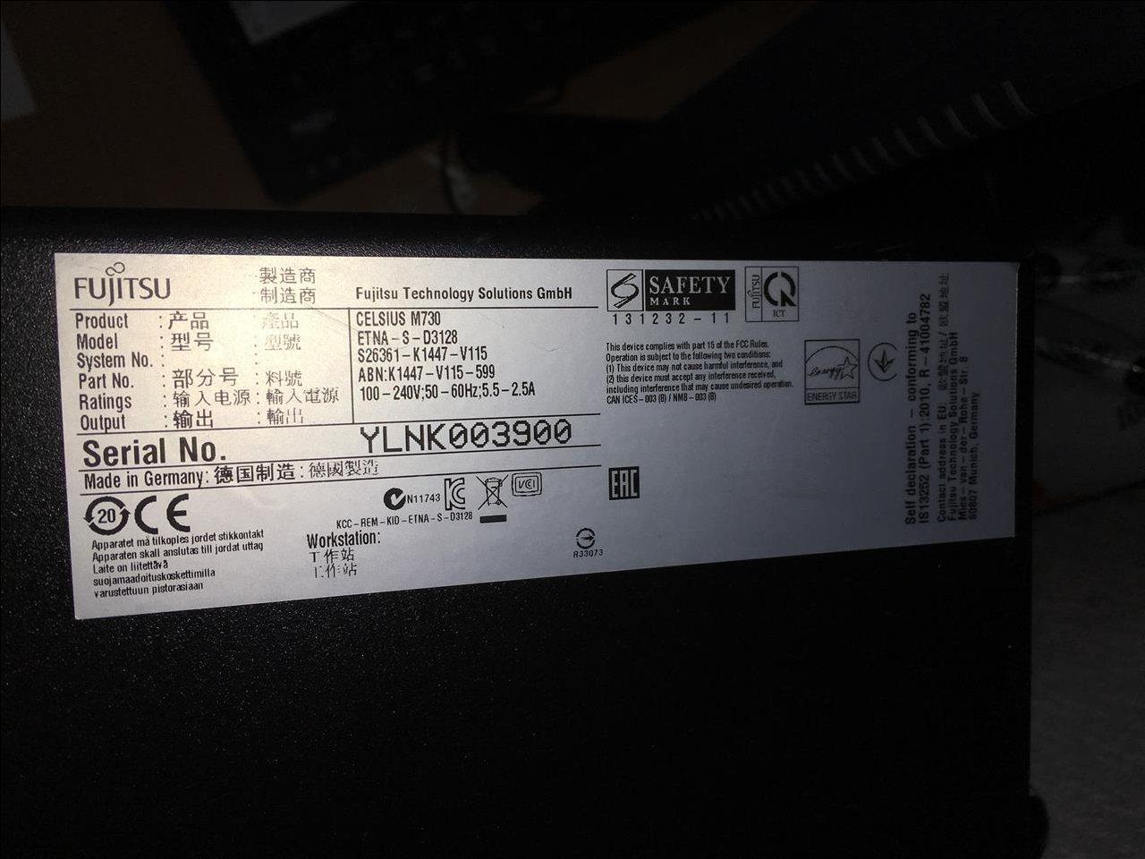 Fujitsu-Celsius-M730-Workstation-