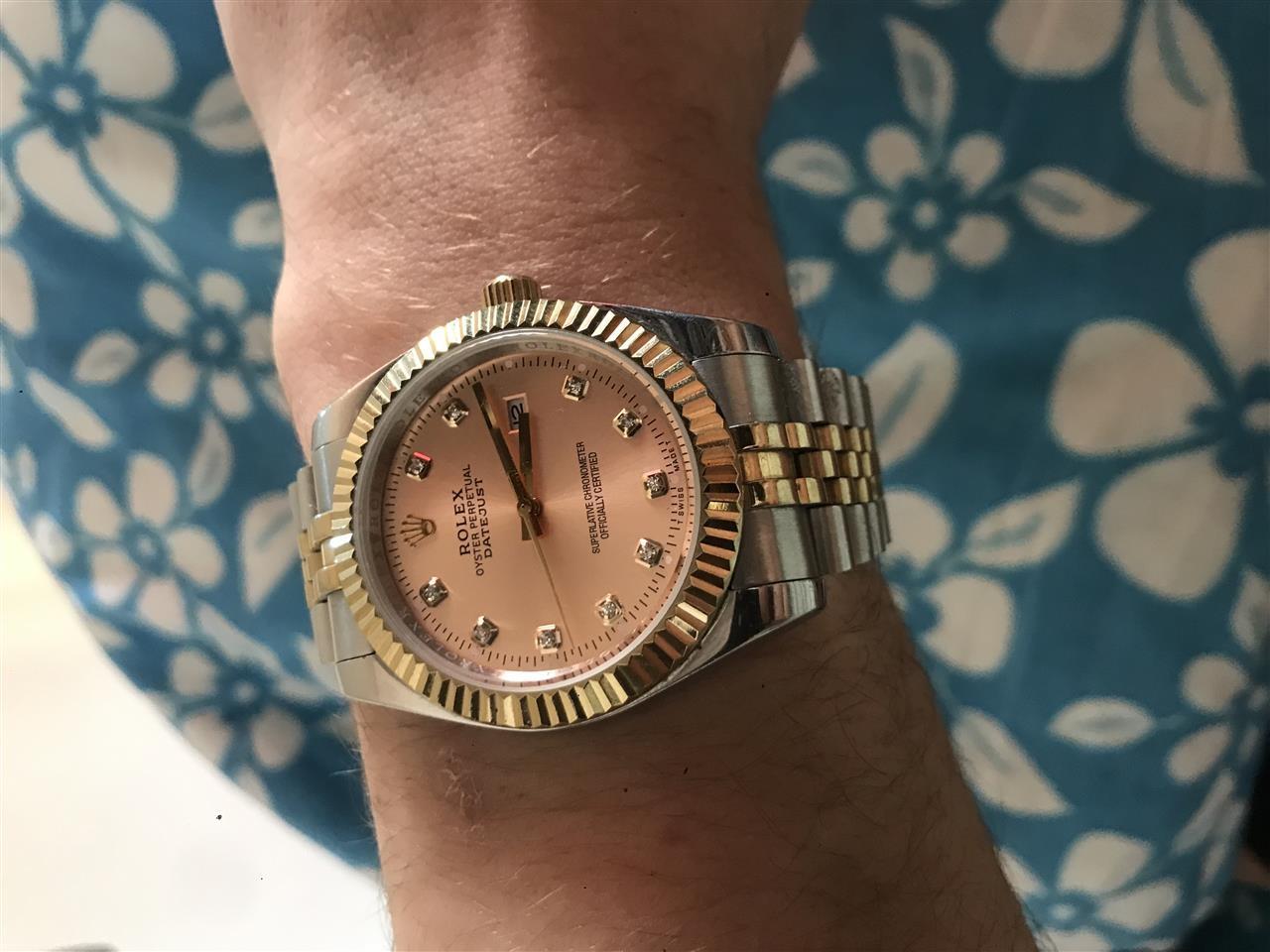 Rolex oyster perpetual hotsell t swiss made t