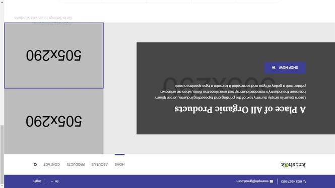 Front End  Website