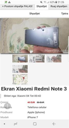 Xiaomi redmi Note 3