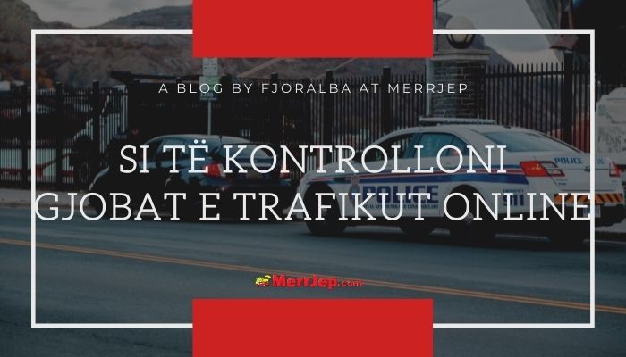 Kontrolloni Gjobat e Trafikut Online në Kosovë	