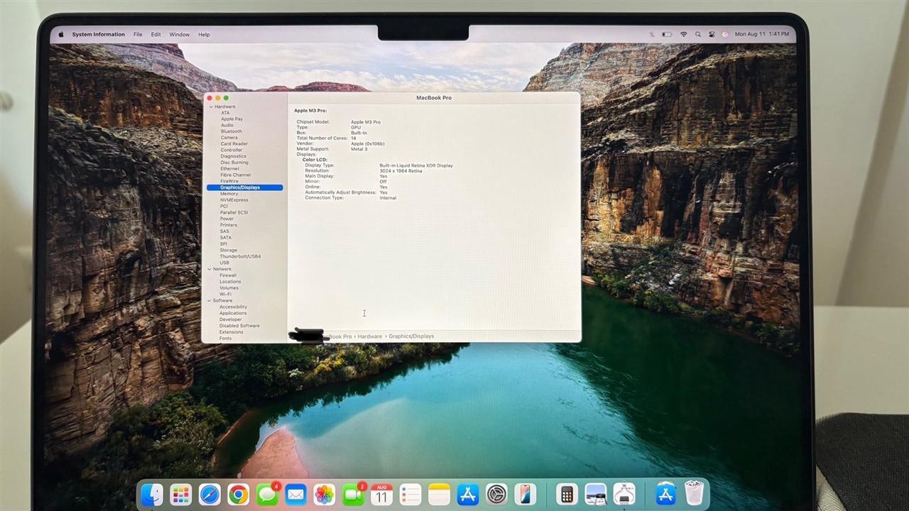 MacBook-Pro-14-inch---Çipi-Apple-M3-Pro---2024---18GB-RAM