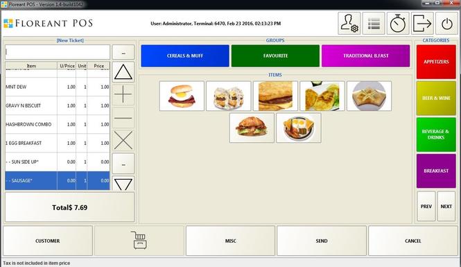 Program per Restaurante 