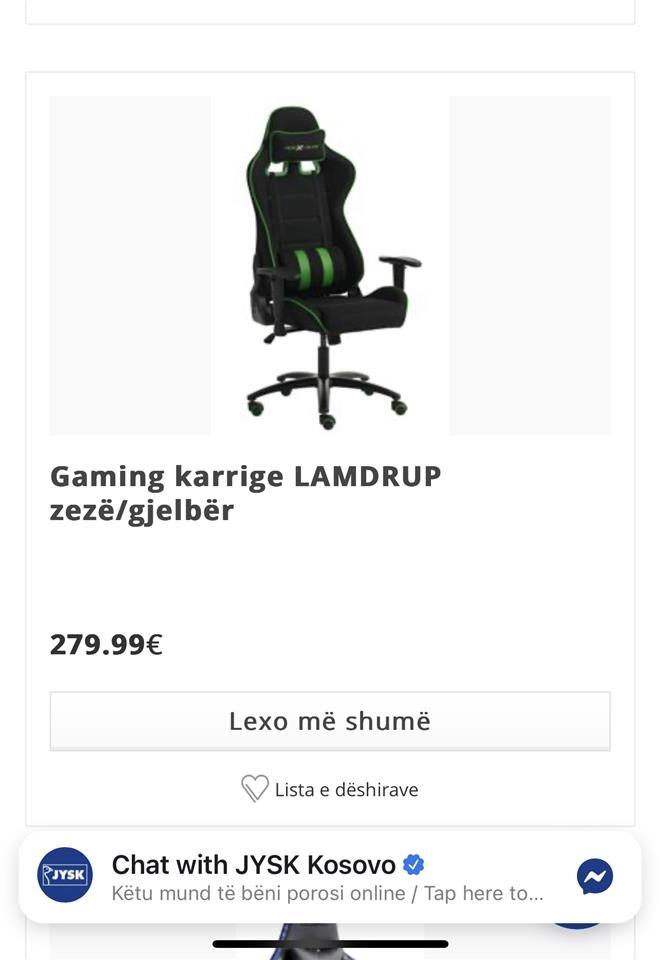 Lamdrup gaming chair sale