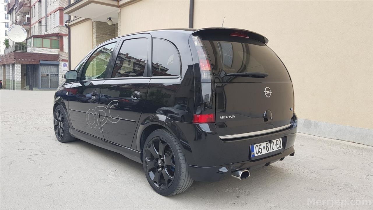 Meriva бампер opc