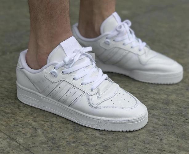 ADIDAS RIVALRY WHITE LOW