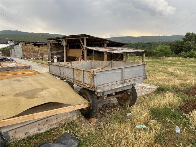 Rimorkio per traktor