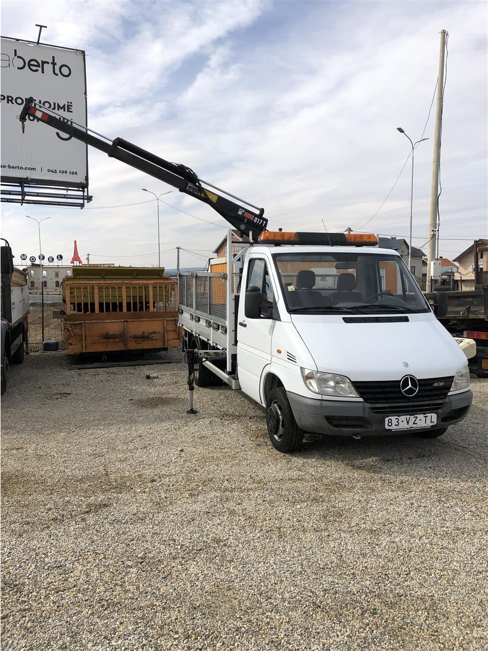 Sprinter-me-kran-