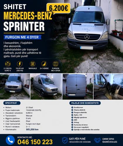 Mercedezin sprinter