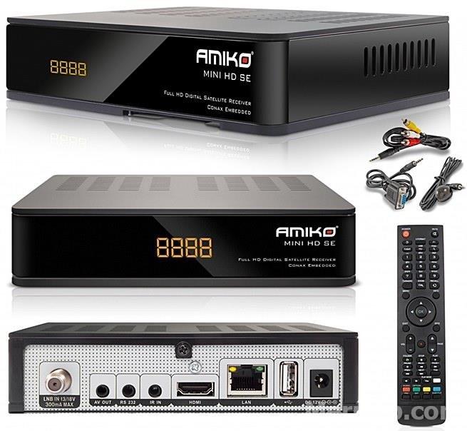 Receiver Amiko Mini Hd Se Iptv Conax Youtube Burim