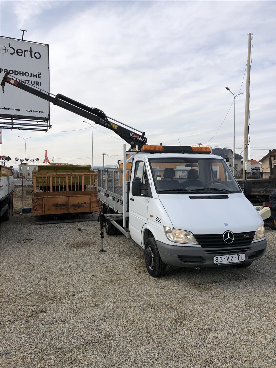 Sprinter-me-kran-