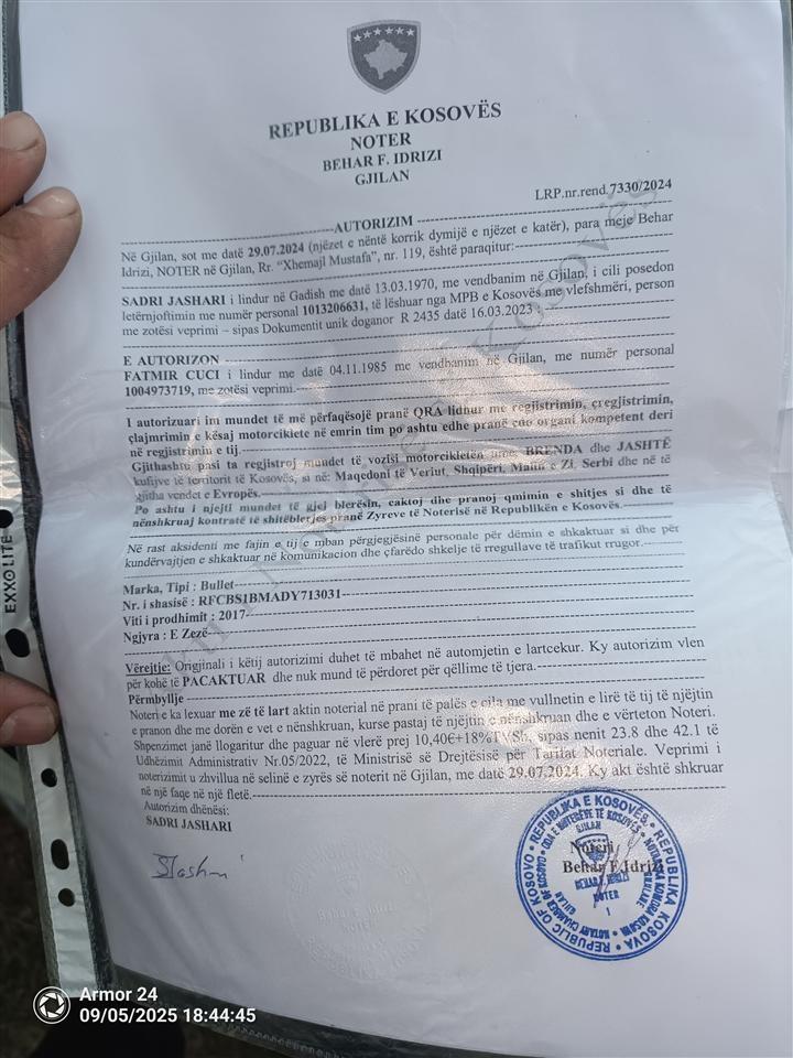 Shitet-skuteri-i-firmes-RGB-ne-gjendje-si-i-ri-i-doganum