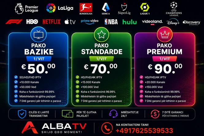 ALBA iPTV- jemi nr 1
