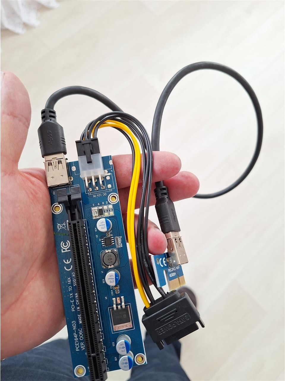 PCIE-Riser-GPU-Crypto-Mining