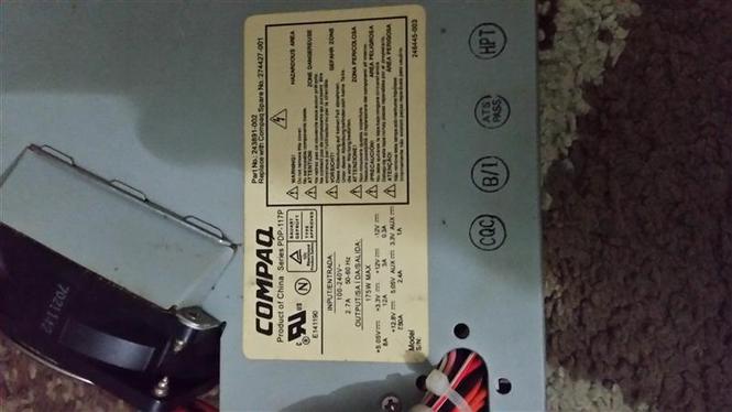 Power supply  per PC Compaq