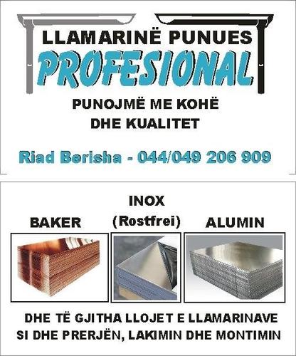 Alumin  inox  baker 