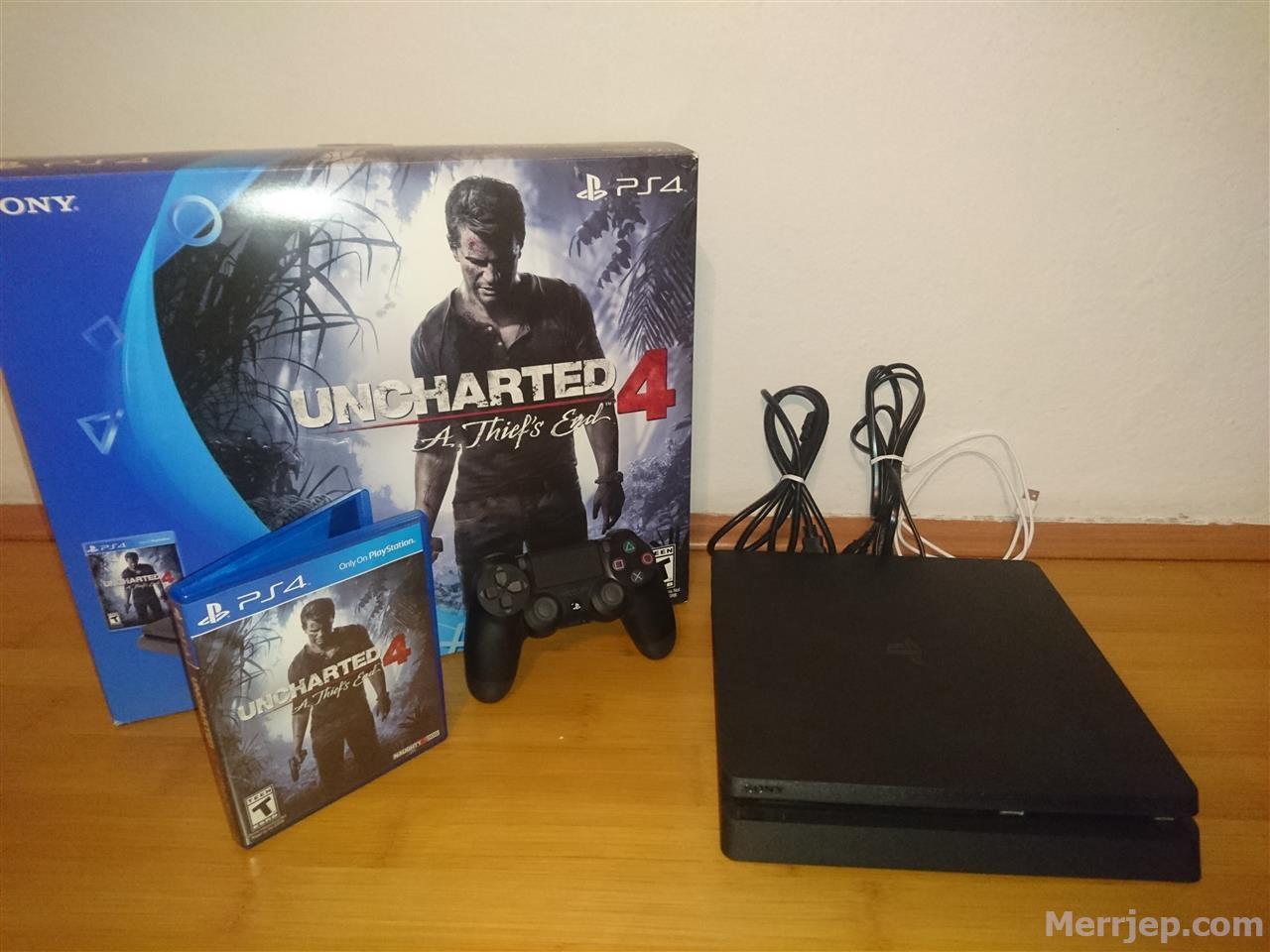 PS4 slim i ri 1 CD Fortnite 1 gjojstik Prishtin