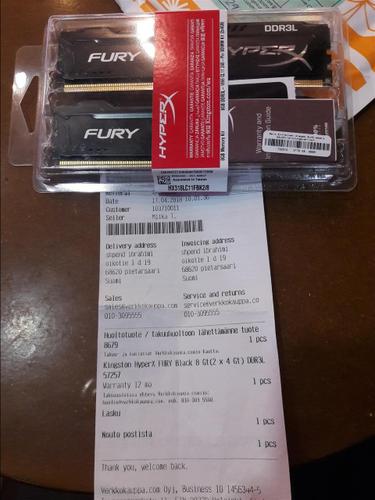 SHITEN  RAM MEMORY HYPERX 