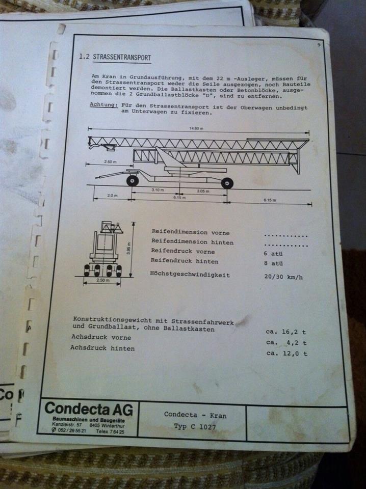 Kran-Condecta