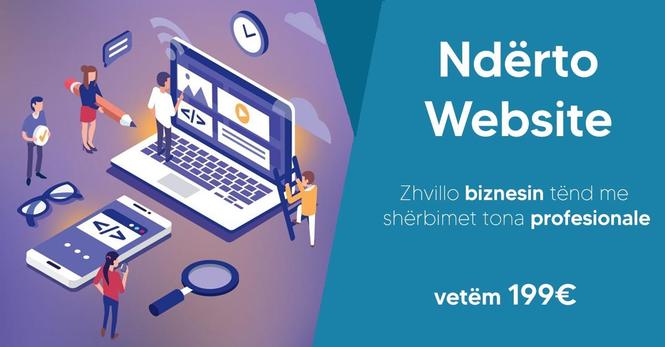 Ndërto Website Profesionale
