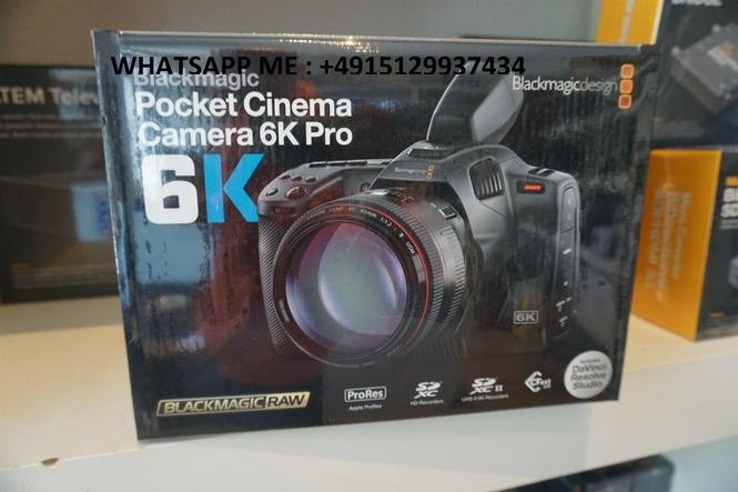 BlackMagic 6k design pocket camera pro
