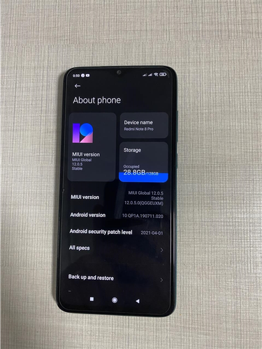 Xiaomi redmi note 8 pro