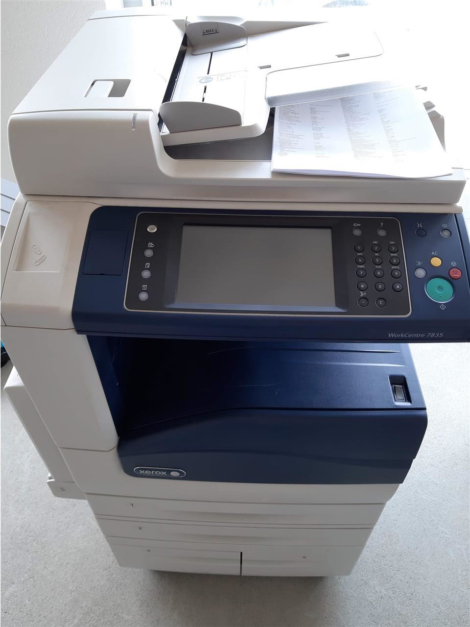 Printer--Xerox--WorkCenter--7835