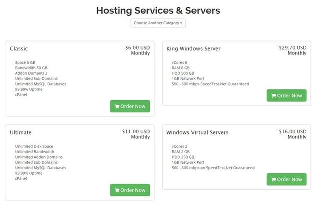 Web Hostin Domain