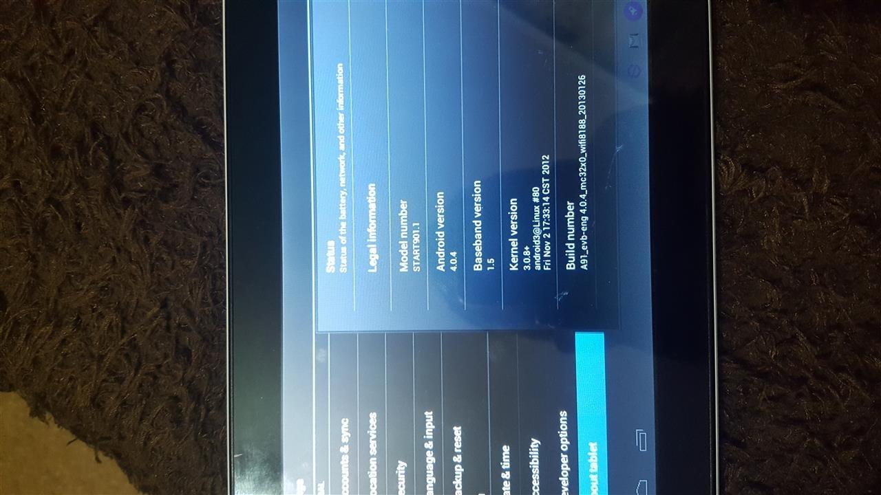 Tablet-start