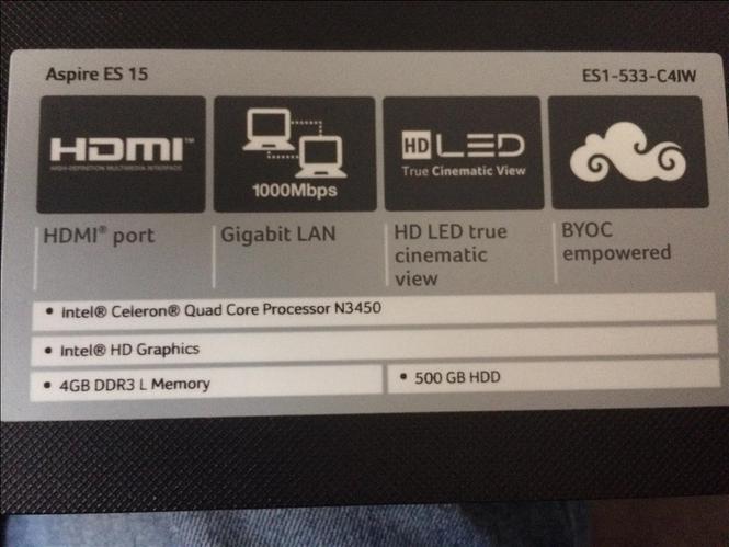 Laptop Acer 