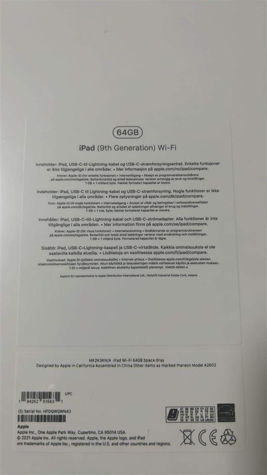 IPad-Gen9