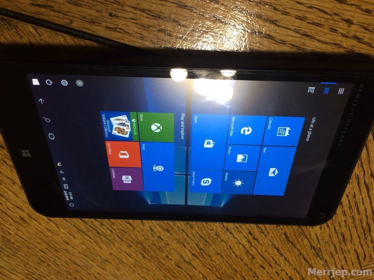 tablet hp windows 10