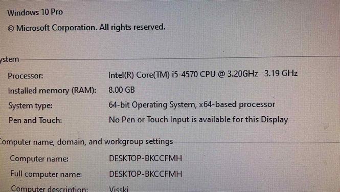 Processor i5 4570 