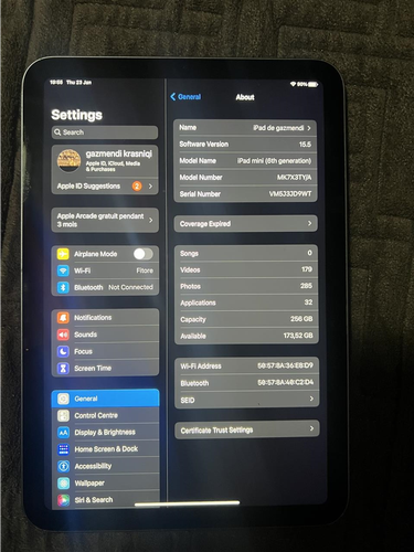 iPad mini 6th