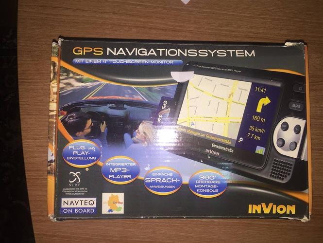 GPS navigacionsystem touchscreen