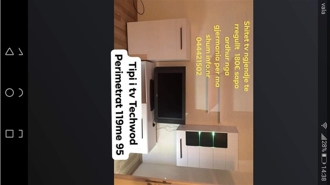 Shitet urgjent tv