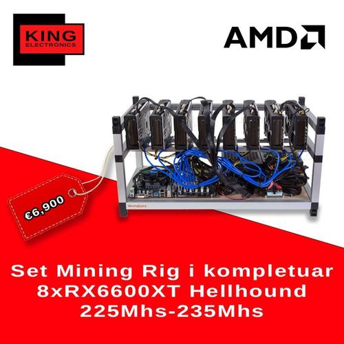 Set mining rig e kompletuar