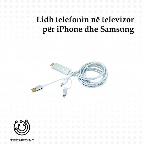 iPhone dhe Android në HDMI
